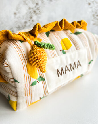 Personalizowana kosmetyczka MAMA z zawieszką, gucialoveskids