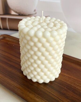 Świeca sojowa dekoracyjna "Bubbles" 60x75mm, Coccola JEWELLERY