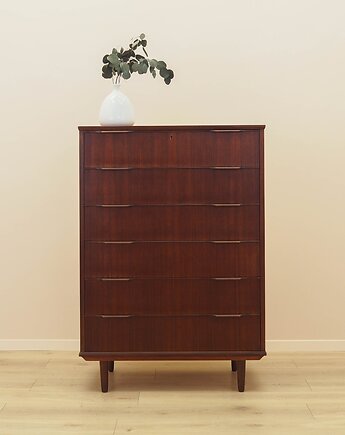 Komoda tekowa, duński design, lata 70, produkcja: Dania, Przetwory design