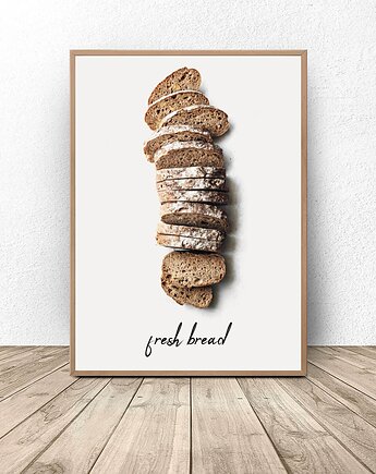 Plakat kuchenny "Świeży chleb" 50x70 (500mm x 700mm), scandiposter