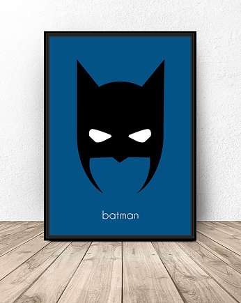 Plakat z postacią Batmana A4 (210mm x 297mm), scandiposter