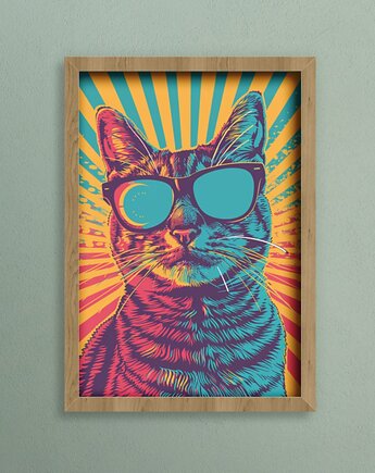 Plakat - Cool cat, Harry Monkey