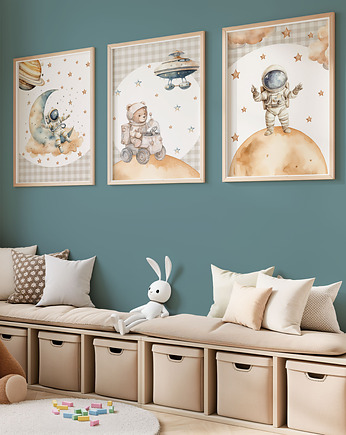 Zestaw 3 plakatów , Kreatywne printy