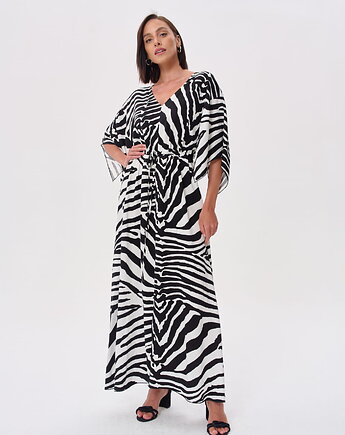 Sukienka Suspito BS Zebra, blue shadow
