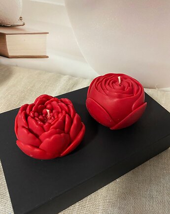 Walentynkowy zestaw prezentowy świece ekologiczne sojowe, Coccola JEWELLERY