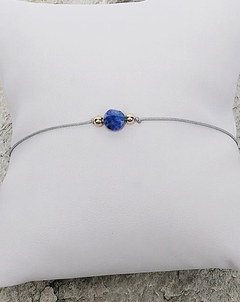 Bransoletka na sznurku z lapis lazuli MONO LUCK, Gleeme Jewellery