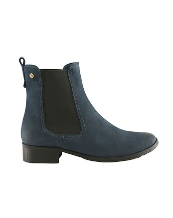 Botki skórzane gumki po bokach  (6158), BOSCCOLO