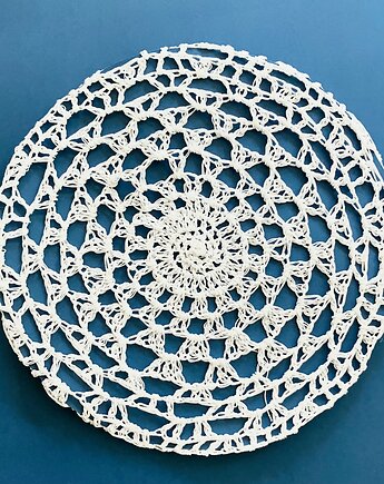 Unikatowy , letni beret bawełniany., Ula Raclawska