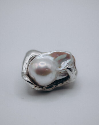 ROMEO sygnet Pearl srebrny, POLA ZAG