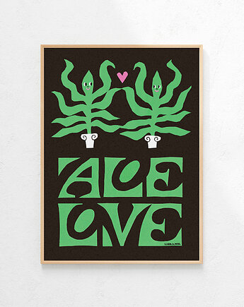 Plakat Aloe Love, Lidka Zajdzińska