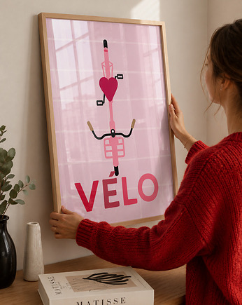 Plakat dla rowerzystki, Tableau Edition