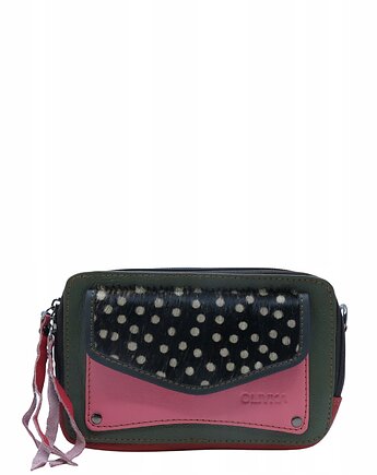 Torebka listonoszka zero waste skórzana przepiękna oryginalna OLIVKA, Olivka Warsaw