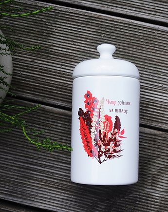 Personalizowany pojemnik Mamy, 500ml, Sowia Aleja