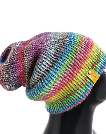 REVERSE dwustronna  czapka cukierek, sploteka