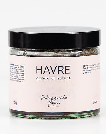 Malinowy peeling do ciała Havre Regeneracja i Odświeżenie, Havre Cosmetics