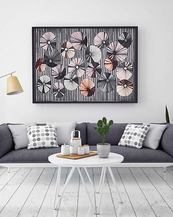 Makowa łąka 50x70cm, Malgorzata Domanska