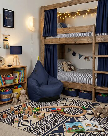 Puf TIPI OSKAR PEREK granatowy, Oskar Perek