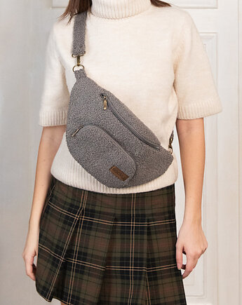 Barankowa nerka miejska szary, sacky bag