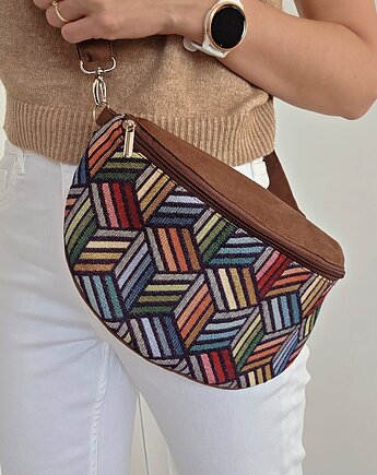 Nerka brązowa czekolada kolorowa, Made by Joan