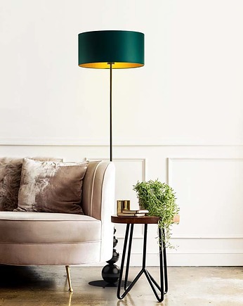 Lampa stojąca do salonu w stylu glamour ROMA GOLD, LYSNE