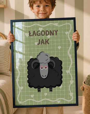 Plakat 艁agodny jak baranek, Tableau Edition