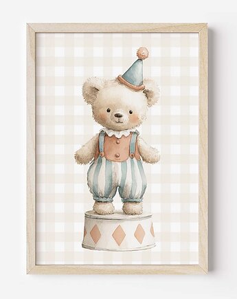 Plakat Na Ścianę Dla Dzieci Bajkowy Cyrk nr. 10, Dekoracjan