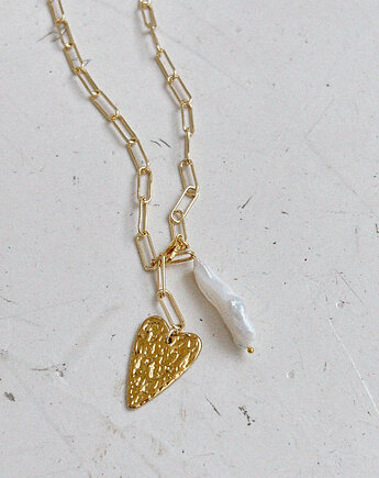 Naszyjnik Heart Chain, Chmolowska Jewellery