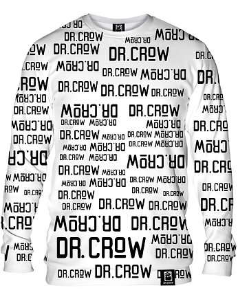 Bluza Bez Kaptura Damska DR.CROW Logo Napisy, DrCrow