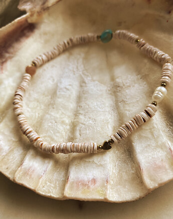 Lato- Amuletka z Muszlą , Kamieniem słonecznym, Ili arte biju