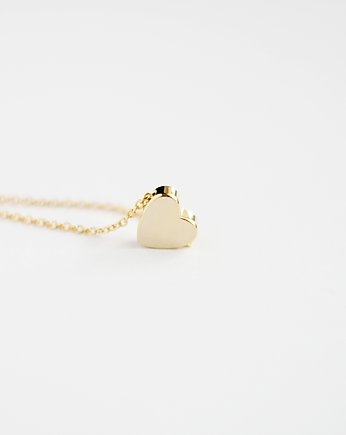 16k Gold Plated Heart Necklace, Le Boho Bleu
