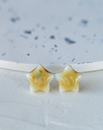 Kolczyki porcelanowe STARRY