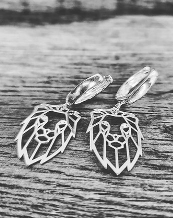 Kolczyki srebrne lew, Czaki Bransoletki