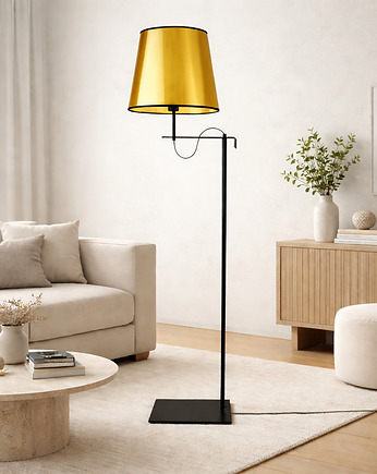 Lampa stojąca do czytania w salonie BATA MIRROR, LYSNE