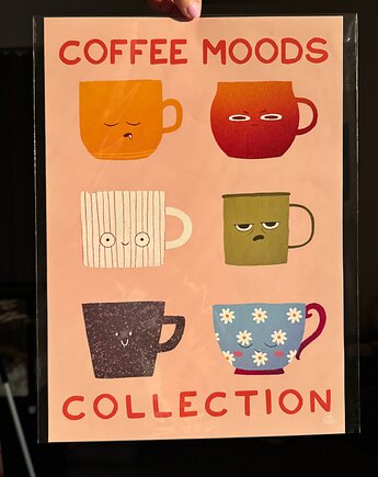 Plakat "Coffee Moods Collection", ana.kasak