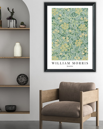 Plakat reprodukcja William Morris 'Jasmine', Well Done Shop