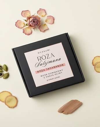 Wosk zapachowy do kominka Róża Sulejmana, Oyasumi