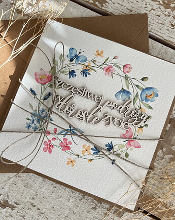 Wyjątkowa ręcznie robiona kartka na 18-ste urodziny, osiemnastka, pomysł na p, sorte