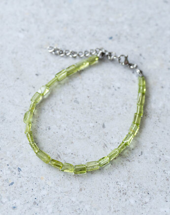 Bransoletka z oliwinu, Flow handmade