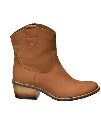 Botki skórzane -  kowbojki   (6820), BOSCCOLO