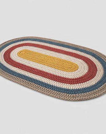 Owalny dywan Sunset Harmony, Knitting Factory