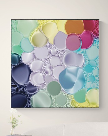 Chromatic Puls, autorski graficzny obraz, AAS Art Studio