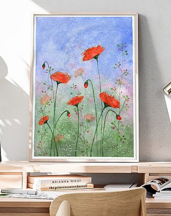 Maki. plakat, Malgorzata Domanska