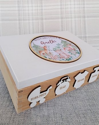 Pudełko wspomnień z wyposażeniem - PwL01, Prowansalska Manufaktura