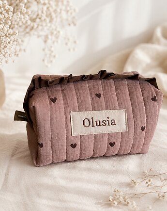 Personalizowana kosmetyczka do torebki i na toaletkę, Gucia Design