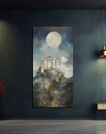 Kobiety Diuny - Plakat - Impresjonizm, Loft, Minimalizm, Black Sapphire Art