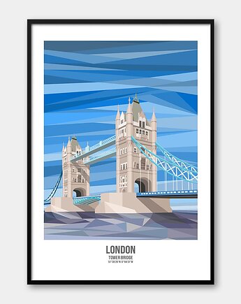 Plakat London - z serii CITY, Pracownia Och Art