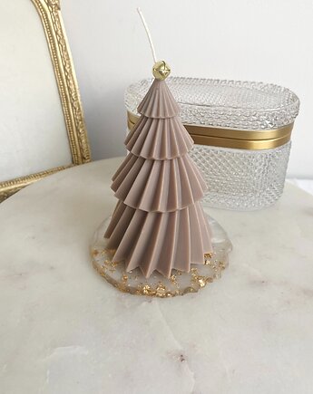 Świeca ekologiczna sojowa dekoracyjna "Christmas Tree " 113x70mm, Coccola JEWELLERY