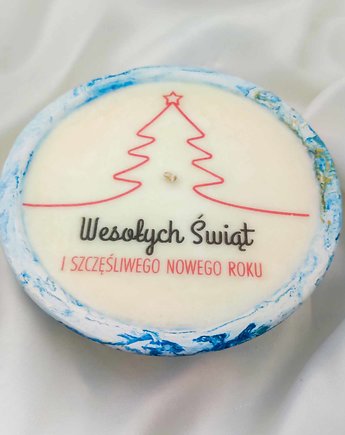 Świeca świąteczna - Prezent na święta, Swiecznikowo