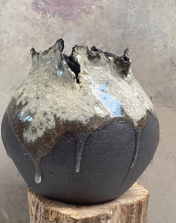 Wazon Kruchość. Ceramiczny, absolutnie wyjątkowy, Vanya.arte
