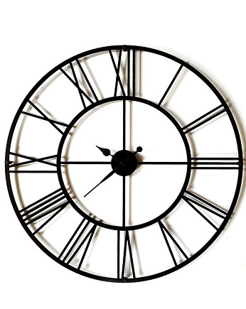 TIK TAK: zegar rzymski BIGBEN, duży 800mm CZARNY, OKAZJE - Prezent na Parapetówkę